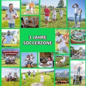 Soccerzone 3 Jahre Jubiläum
